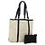 Borsa Tote Prada in nylon crema argento Auth bs33042 Crudo
