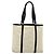 Borsa Tote Prada in nylon crema argento Auth bs33042 Crudo - vista 13