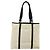 Borsa Tote Prada in nylon crema argento Auth bs33042 Crudo - vista 2
