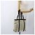 Borsa Tote Prada in nylon crema argento Auth bs33042 Crudo - vista 25