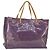 LOUIS VUITTON Borsa Tote Reade GM Monogram Vernis Viola M91085 LV Auth 169236 Porpora