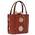 Borsa a mano Salvatore Ferragamo in pelle rossa argento Auth 149839 Rosso