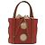 Borsa a mano Salvatore Ferragamo in pelle rossa argento Auth 149839 Rosso - vista 13