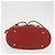 Borsa a mano Salvatore Ferragamo in pelle rossa argento Auth 149839 Rosso - vista 5