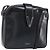 Borsa a spalla VERSACE in pelle verniciata nera Auth BA9919 Nero