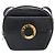 Borsa a Spalla CÉLINE Circle in Pelle Nera e Oro Auth 171411V Nero D'oro - vista 13