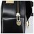Borsa a Spalla CÉLINE Circle in Pelle Nera e Oro Auth 171411V Nero D'oro - vista 9