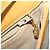 Gucci Borsa a Spalla Micro GG Supreme PVC Beige Oro 004 106 0024 Auth BA10006 D'oro - vista 20