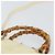 Borsa a mano GUCCI Bamboo Suede 2 vie Beige Oro 000 2865 0290 Auth ep13200 D'oro - vista 14