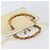 Borsa a mano GUCCI Bamboo Suede 2 vie Beige Oro 000 2865 0290 Auth ep13200 D'oro - vista 6