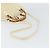 Borsa a mano GUCCI Bamboo Suede 2 vie Beige Oro 000 2865 0290 Auth ep13200 D'oro - vista 8