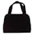 PRADA Borsa a Mano Velluto Viola Argento Auth bs33182 Porpora - vista 2