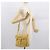 Borsa a Spalla PRADA in Nylon Gialla Argento Autentica 166691 Giallo - vista 25