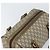 Gucci Borsa Boston GG Plus Supreme in PVC beige e oro Auth 166725 D'oro - vista 6