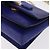 Borsa a Spalla Vala Chain in Pelle Blu Oro Auth 163452 di Salvatore Ferragamo D'oro - vista 14