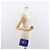 Borsa a Spalla Vala Chain in Pelle Blu Oro Auth 163452 di Salvatore Ferragamo D'oro - vista 22