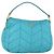 Borsa a Spalla PRADA Nylon Blu Oro Auth 169057V D'oro