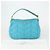 Borsa a Spalla PRADA Nylon Blu Oro Auth 169057V D'oro - vista 12