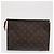 LOUIS VUITTON Clutch Monogram Taiga 2 Set Verde LV Auth ka2098 Monogramma - vista 10