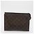 LOUIS VUITTON Clutch Monogram Taiga 2 Set Verde LV Auth ka2098 Monogramma - vista 9