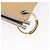 Chloé Bolsa de ombro dupla clutch Chloe Roy em couro cinza prata autêntica 165505 Marrom - vista 12