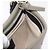 Chloé Bolsa de ombro dupla clutch Chloe Roy em couro cinza prata autêntica 165505 Marrom - vista 18