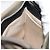 Chloé Bolsa de ombro dupla clutch Chloe Roy em couro cinza prata autêntica 165505 Marrom - vista 19