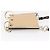 Chloé Bolsa de ombro dupla clutch Chloe Roy em couro cinza prata autêntica 165505 Marrom - vista 4