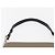 Chloé Bolsa de ombro dupla clutch Chloe Roy em couro cinza prata autêntica 165505 Marrom - vista 8
