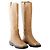 Botas de montar de cuero marrón Tod's Castaño - vista 2