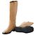 Botas de montar de cuero marrón Tod's Castaño - vista 7