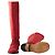 Autre Marque Botas de pelo de poni rojas Philosophy Alberta Ferretti - vista 6