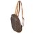 Ellipse Rucksack aus Monogramm-Canvas von Louis Vuitton Braun - Ansicht 3