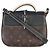 Louis Vuitton Catena It PM in Tela Monogram Nera Marrone - vista 2