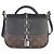 Louis Vuitton Catena It PM in Tela Monogram Nera Marrone - vista 8