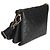 Coussin MM in agnello nero goffrato con monogramma Louis Vuitton - vista 4