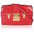 Borsa Clutch Trunk in Vernis Monogram Ciliegia Louis Vuitton Rosso
