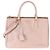 Prada Tote Galleria Mediano de Doble Cierre en Saffiano Lux Beige - vista 8