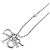 Collana Christian Dior Evolution N1680DVORS Argento Bianco
