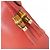 Borsa in pelle rossa Gucci Rosso - vista 4