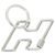 Ring Portachiavi Hermès Ash to Speed Argento
