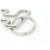 Ring Portachiavi Hermès Ash to Speed Argento - vista 3
