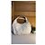 Borsa Bottega Veneta in pelle intrecciata bianca Bianco - vista 6