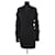 Isabel Marant Vestido de algodón negro