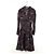 Saint Laurent Abito in seta nero - vista 3
