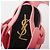 Sandali T-Strap in pelle Yves Saint Laurent Rosa - vista 4