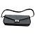 Borsa Baguette STRASS in Nylon e Pelle Nera The Kooples Nero