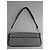 Borsa Baguette STRASS in Nylon e Pelle Nera The Kooples Nero - vista 3