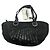 Campomaggi Borsa in pelle nera con borchie Nero