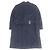 Hermès Cappotto in pelle di agnello parziale Hermes Chester Rosso Blu - vista 4
